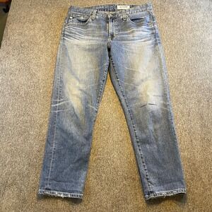 AG Adriano Goldschmied Ex Boyfriend Slim Jeans Women's Size 31x27 Distressed